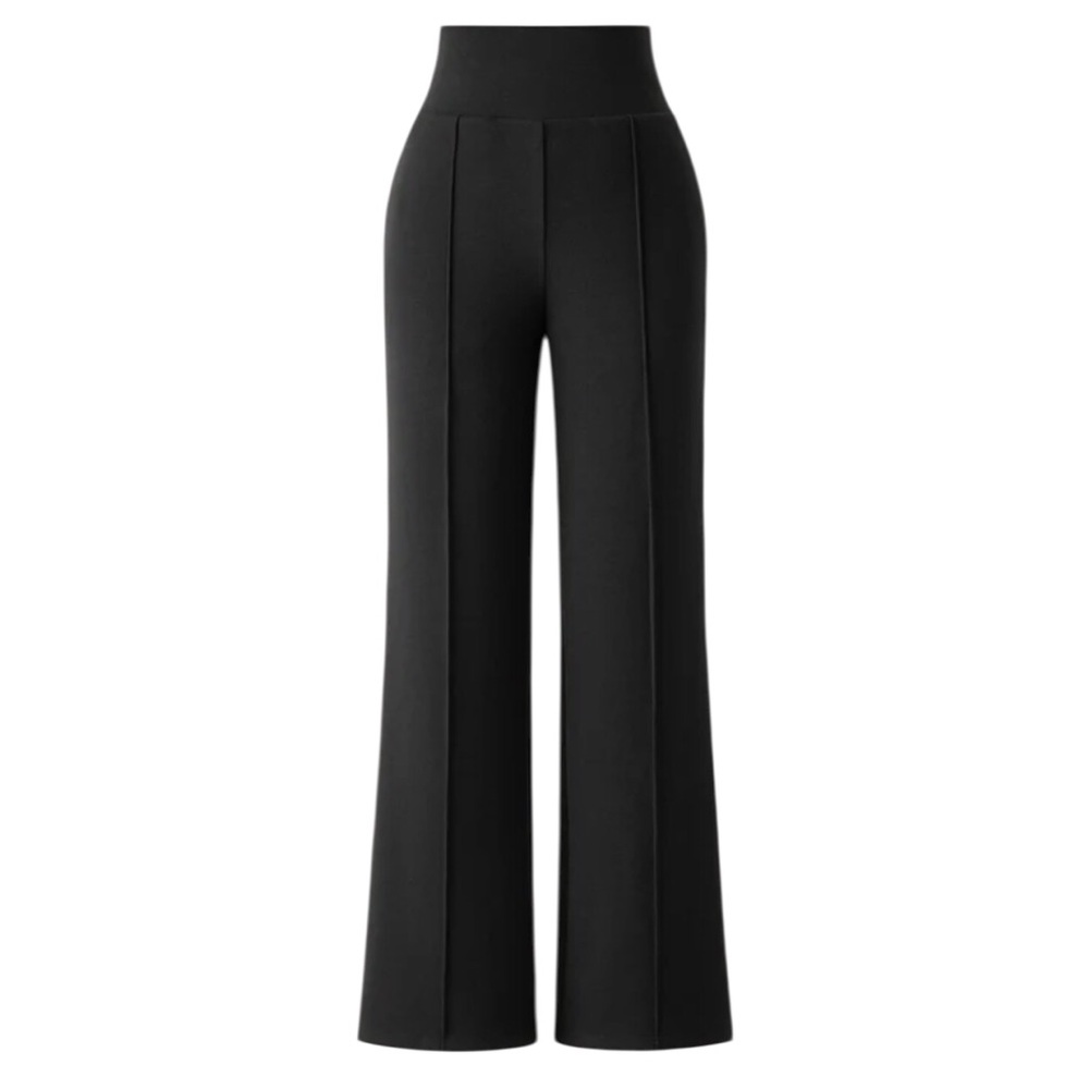 OGL MaxWarm Tummy Warmer Pin-Tuck Pant Black Eco-Mousse Size Small New with Tags